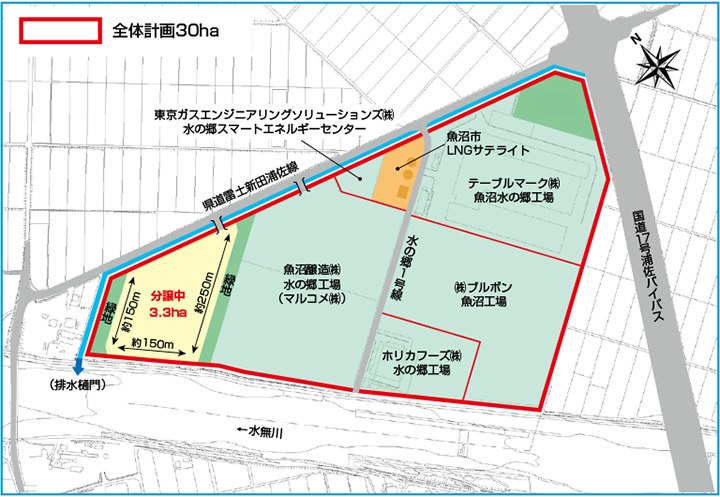 団地の区画