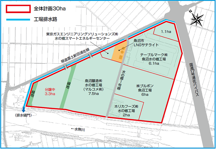 団地の区画