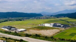 水の郷工業団地　空撮（２）