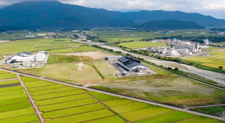 水の郷工業団地　空撮（３）
