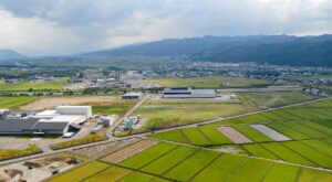 水の郷工業団地　空撮（４）